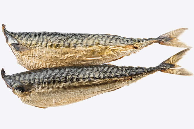 Photo Hot smoked mackerel