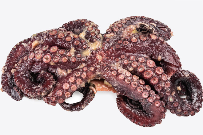 Фото Восьминіг «Оctopus»  варений  в часниковому соусі