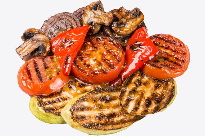 Photo Dish Grilled vegetables